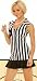 Womens Sexy Adult Referee Short Dress Football Soccer Basketball Sports Official Outfit Plus Size Costume