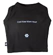 K9 Cold Nose Warm Heart Dog T-shirt In Tin, Black, Extra Large