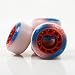 Spitfire Firelight Repeaters (Set of 4) Skateboard Wheels - 52mm - White / Red