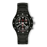 Swatch Irony Chrono Black n Red Chronograph Watch YCB4008AG