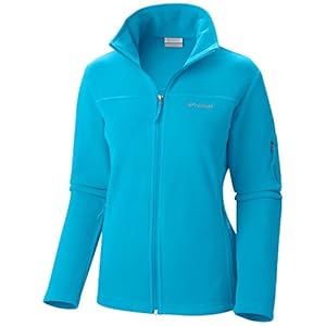 Columbia Women's Fast Trek II Full Zip Fleece Jacket, Atoll, Large
