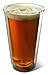 Princeton Wares Double Wall Glass Insulated Beer Glass Tumbler 14 Ounce Pint-Shape