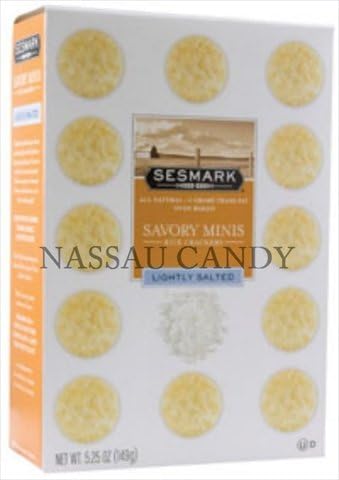 Sesmark - Mini Light Salted Cracker 5.25 Oz - Pack Of 6