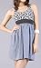 LISSA Leopard Print Checker Tank Dress