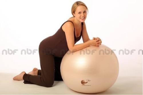 75cm Natural Birth &amp; Fitness Birthing Ball &amp; Pump - NBF Birth Ball by NBF