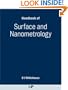 The Handbook of Surface and Nanometrology