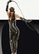 Elegant Moments 4pc. Costume includes a zip front vinyl cat suit & a mask