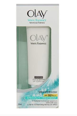  Olay White Radiance Advanced Fairness Ultra UV Blocker SPF 50 PA+++/50ml 