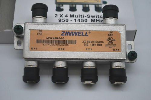 Zinwell MS2X4RO-03 2x4 Multi-Switch Zinwell MS2X4RO-03 2x4 Multi-Switch