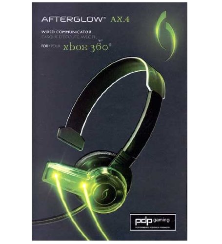PDP Afterglow AX.4 Communicator - Green (Xbox 360)
