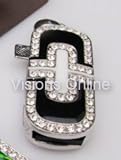 Visions Jewelry USB FLash Drive 4GB Pendant Cross Black Background , Free Chain included