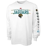 Jacksonville Jaguars White Fan Attack Long Sleeve T-shirt