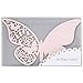 TALKING TABLES SOMETHING IN THE AIR PINK 10-Pack Butterfly Glass Place Card