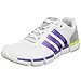 adidas Women's CC Chill Running Shoe,White/Dark Purple/Medium Purple,7.5 M US