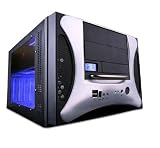 Apevia X-Qpack II Black  and Silver 500w Micro ATXCube PC Case and Window