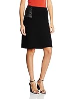 Piacenza cashmere Falda (Negro)