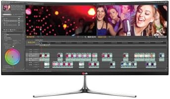 LG 34UC97 Cineview Curved Ultrawide LED Monitor IPS 2HDMI WQHD 34" 3440x1440 World's First 21:9