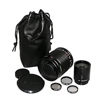 Phoenix 1000mm f/8 Mirror Lens with Mount for Sony Alpha DSLR-A700 A350 A300 A200 A100 A100K A100H, Minolta Maxxum 5D 7D Digital & Film SLR Cameras