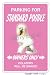 poodle17 - STANDARD POODLE Novelty Sign dog pet gift parking