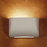 A19 1303-A31 Satin White Islands of Light Contemporary / Modern Coronado One Light Wall Sconce fro