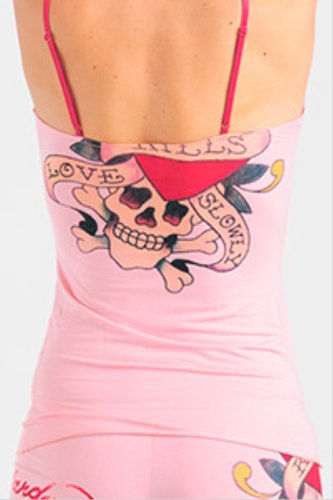 Ed Hardy Intimates "Vanessa" Butterfly Shelf Bra Cami