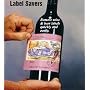 Wine Label Savers- Clear