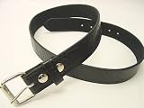 Lucky 13 Tattoo Your Soul Black Leather Western Belt with removable buckle