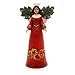 Jim Shore Heartwood Creek Holly Angel Stone Resin Figurine, 9.5”
