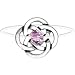 Celtic Knot June Birthstone Illusion Stretch Toe Ring