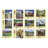 Milton Bradley 1000 Pieces Assorted Scenes Puzzle