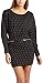 French Connection  Women's Lilly Lurex Batwing Dress,Black,6