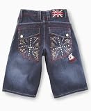 Coogi Boys Lucky Dog Denim Shorts