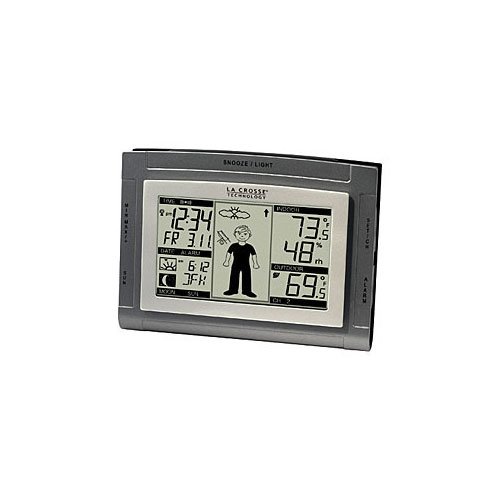 La Crosse Technology WS-9611U-IT-TBP Wireless Sun/Moon Weather Station with 15 Advanced Forecast Icons