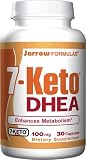 Jarrow Formulas Seven (7)-Keto DHEA (Dehydroepiandrosterone), 100mg, 30 Capsules