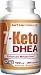 Jarrow Formulas Seven (7)-Keto DHEA (Dehydroepiandrosterone), 100mg, 30 Capsules
