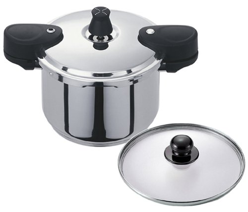 ワンダーシェフ ロタ 両手圧力鍋 5.5L 【蒸しす・炊飯おもり・ガラス蓋付】 602046