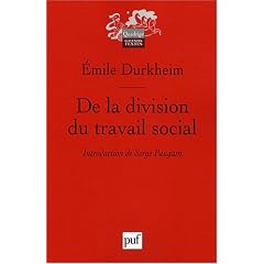 De la division du travail social