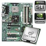 XFX nForce 680i LT SLI Motherboard CPU Bundle - OEM, Intel Core 2 Quad Q6700 Processor 2.66GHz OEM