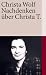 Nachdenken �ber Christa T.