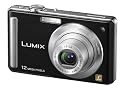 Panasonic Lumix FS25 Digital Camera - Black (12.1MP, 5x Optical Zoom) 3.0 inch LCD