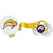 Buffalo Sabres Silicone Nipple Pacifier with Clip