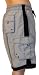 Alki'i Men's Boardshorts - Solid Colors Team USA, X-Large, Cool Grey