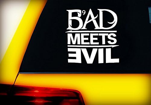 Adult Eminem Bad Meet Evil , Car Laptop Decal StickerEricDecals1000951-4inch