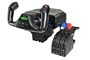 Saitek Joystick Pro Flight Yoke System 14 boutons de contr�le Pro Flight Throttle Quandrant inclus