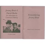 Remembering Jeremy Brett - Adv. In Canonical (Sherlock Holmes) book cover