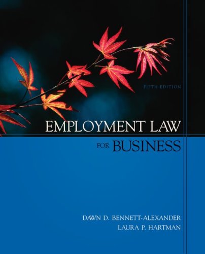 Employment Law for Business, 5th Edition