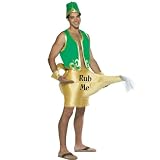 41tVH7YcRcL. SL160  Genie in the Lamp Adult Costume