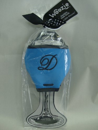 Monogram Woozie on Card-Neon-