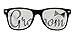 Agimini Classic Wayfarer Wedding Sunglasses - Bride & Groom