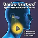 Umbo Earbud - Best Fitting Ergonomic Earbud for Bluetooth and Other Wireless Headsets.